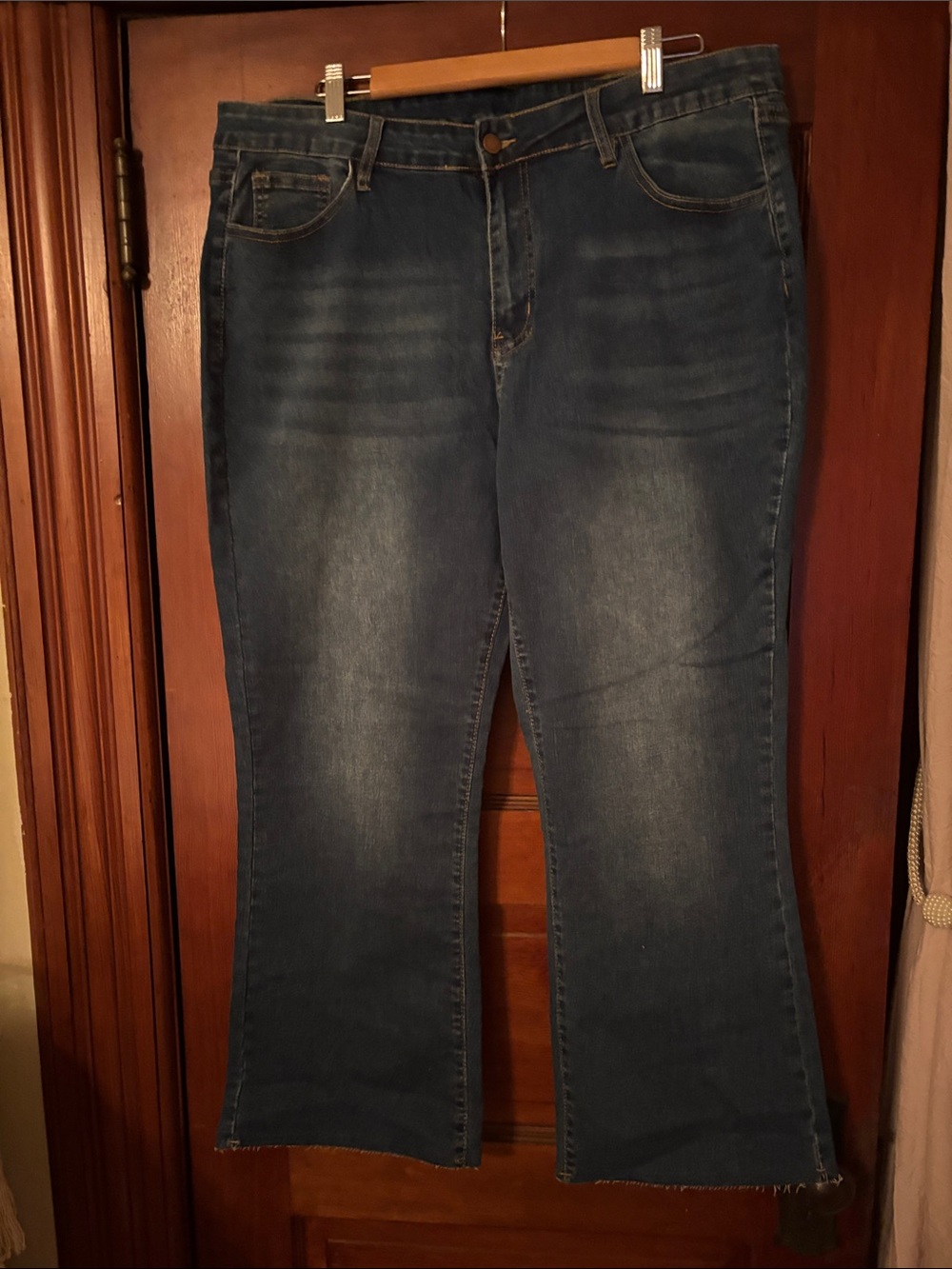 Women's Blue Bootcut Jeans